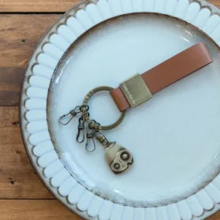 Hot Leather Key Chain Robot - Castle in the Sky Keychains