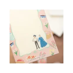 Hot Letter set Break Time Flowers - Howl's Moving Castle Postcards And Letter Papers