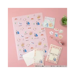 Hot Letter set Break Time Flowers - Howl's Moving Castle Postcards And Letter Papers