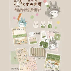 Online Letterset Japanese Sweets - My Neighbor Totoro Postcards And Letter Papers