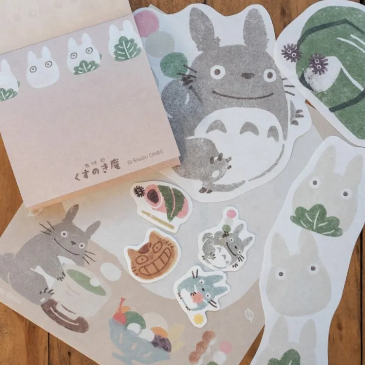 Online Letterset Japanese Sweets - My Neighbor Totoro Postcards And Letter Papers