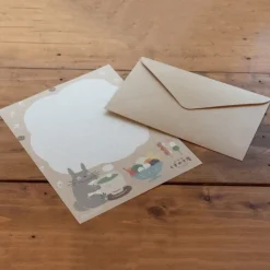 Online Letterset Japanese Sweets - My Neighbor Totoro Postcards And Letter Papers