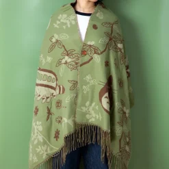 Outlet Light Green Stole Totoro & Catbus - My Neighbor Totoro Outfits