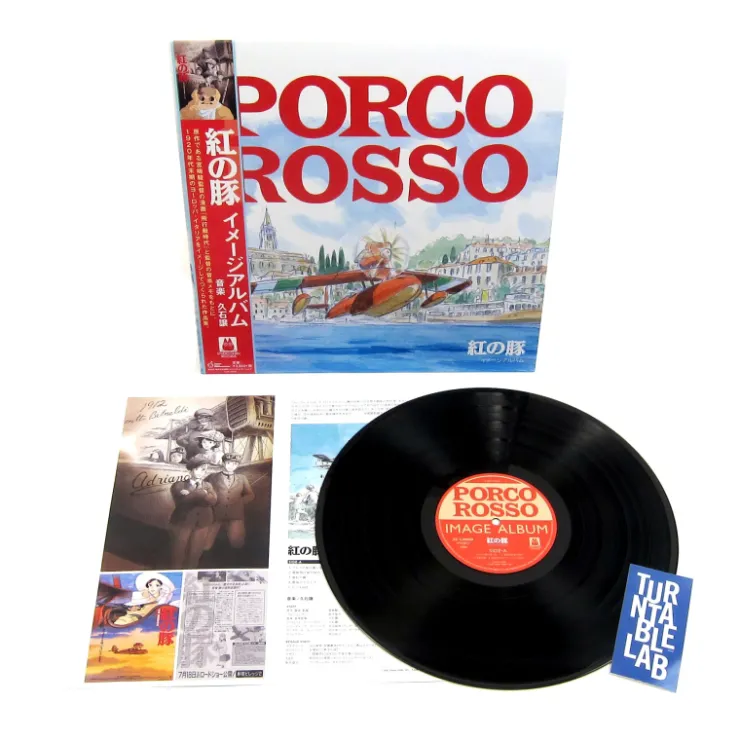 New LP Soundbook Ltd Edition 4 p booklet - Porco Rosso Culture