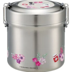 Outlet Lunch box Isotherme 230ml 2 storeys Flower bouquet - Kiki's Delivery Kitchenware