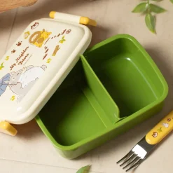 Clearance Lunch box 2 locks Totoro & Catbus - My Neighbor Totoro Kitchenware