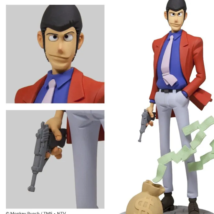 Outlet Lupin the Third (Part II) statue Limited Editions