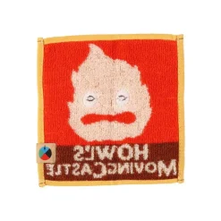 Online Mame Mini Towel Calcifer 15x15 cm  - Howl's Moving Castle Household Linen