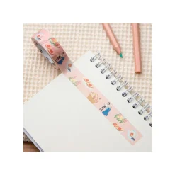 Outlet Masking Tape Break Time Flowers - Howl's Moving Castle Small Equipment