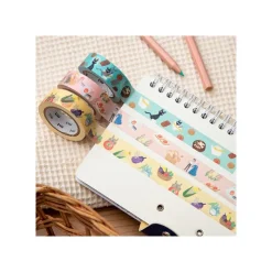 Outlet Masking Tape Break Time Flowers - Howl's Moving Castle Small Equipment