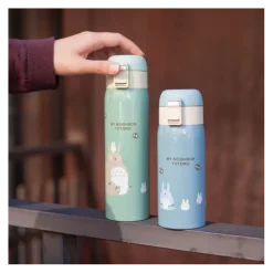 Sale Mat Light Green Thermos Bottle 480ml - My Neighbor Totoro Kitchenware