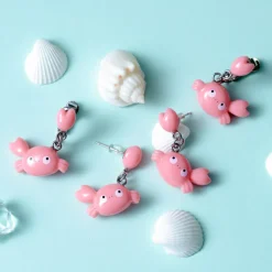 Sale Mei crab Clipped Earrings - My Neighbor Totoro Jewellery