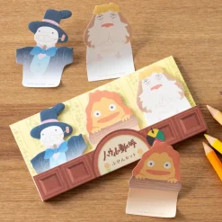 Sale Memo Set Calcifer, Heen & Navet - Howl's Moving Castle Small Equipment