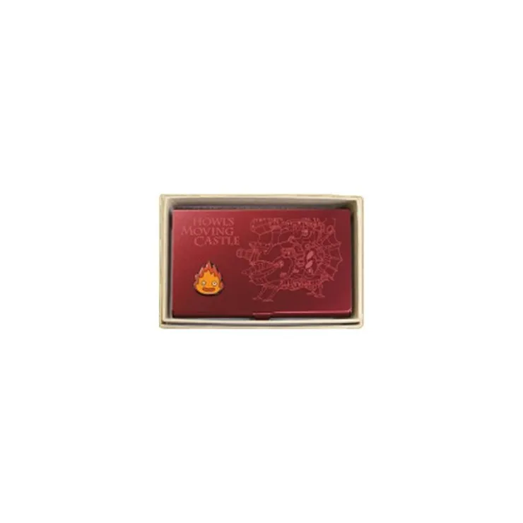 Hot Metal Business Card Holder Calcifer - Howl'S Moving Castle Accessories