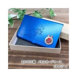 Outlet Metal Card Case Blue Spirit of the Forest  - Princess Mononoke Accessories