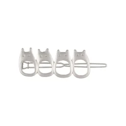 New Metal Hair Clip Garland White Totoro - My Neighbor Totoro Jewellery