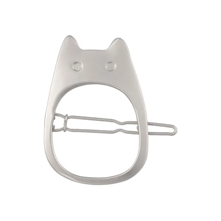 Discount Metal Hair Clip White Totoro - My Neighbor Totoro Jewellery