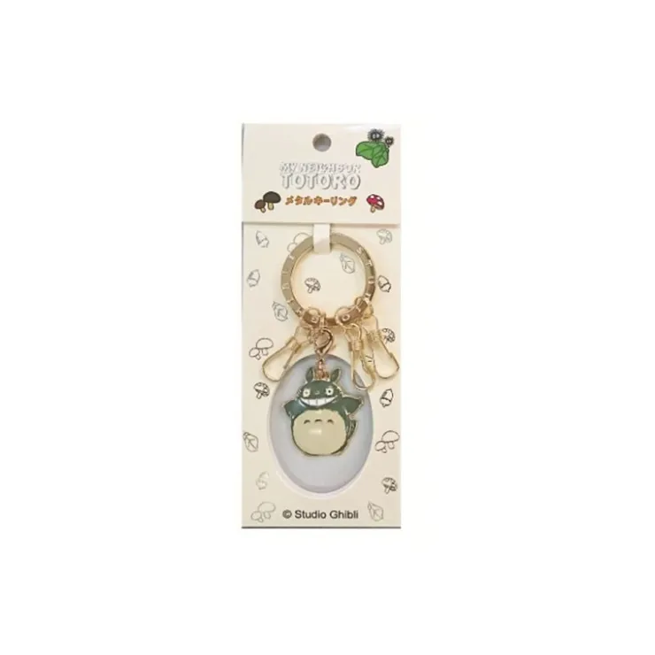 Best Metal Key Holder Big Totoro Smile - My Neighbor Totoro Keychains