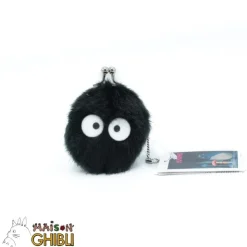 Mini Purse Plush Soot Sprite - My Neighbor Totoro Purse Plush