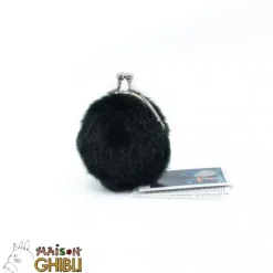 Mini Purse Plush Soot Sprite - My Neighbor Totoro Purse Plush