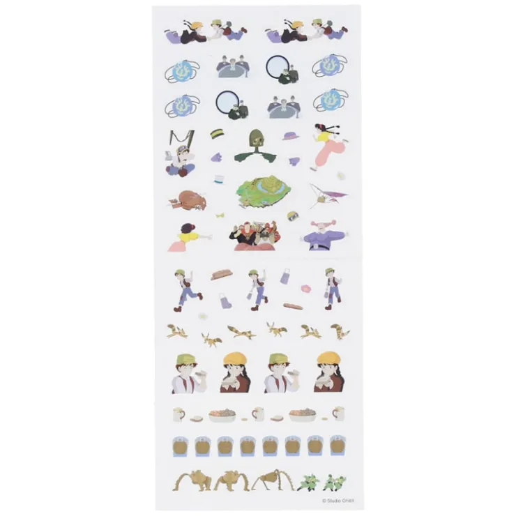 Sale Mini Schedule Stickers Collection 1 - Castle in the Sky Small Equipment