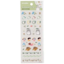 New Mini Schedule Stickers - My Neighbor Totoro Small Equipment