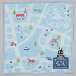 Sale Mini Towel City map 25x25 cm - Kiki's Delivery Service Household Linen