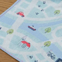 Sale Mini Towel City map 25x25 cm - Kiki's Delivery Service Household Linen
