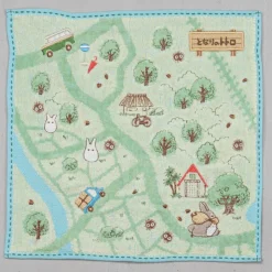 Discount Mini Towel Hiking map 25x25 cm - My Neighbor Totoro Household Linen