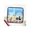 Outlet Mini Towel Streets of Paris 25x25 cm - Kiki's Delivery Service Household Linen