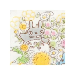 Discount Mini Towel Totoro Bunch of Spring Flowers 25x25 cm - My Neighbor Toto Household Linen