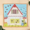 Hot Mini Towel Totoro & Kusakabe House 25x25 cm - My Neighbor Totoro Household Linen