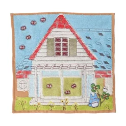 Hot Mini Towel Totoro & Kusakabe House 25x25 cm - My Neighbor Totoro Household Linen