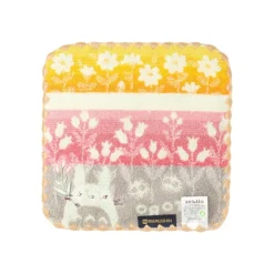 New Mini Towel Totoro Wild flowers 25x25 cm - My Neighbor Totoro Household Linen