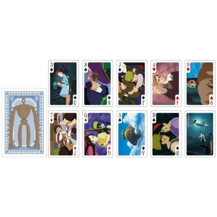 Discount Movie Scenes Playing Cards - Castle in the Sky Playing Cards