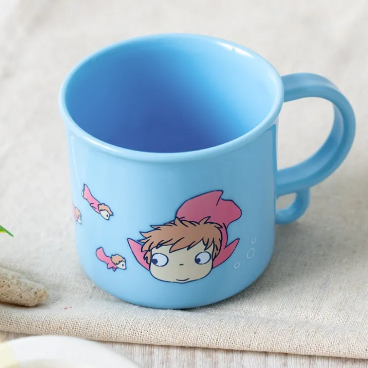 Sale Mug Ponyo in the ocean - Ponyo on the Cliff Kitchenware