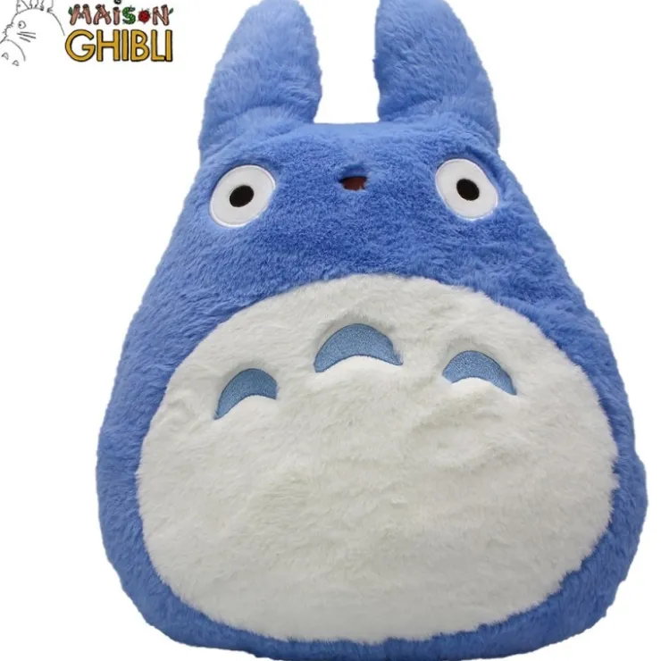 Nakayoshi Cushion Blue Totoro - My Neighbor Totoro Pillow