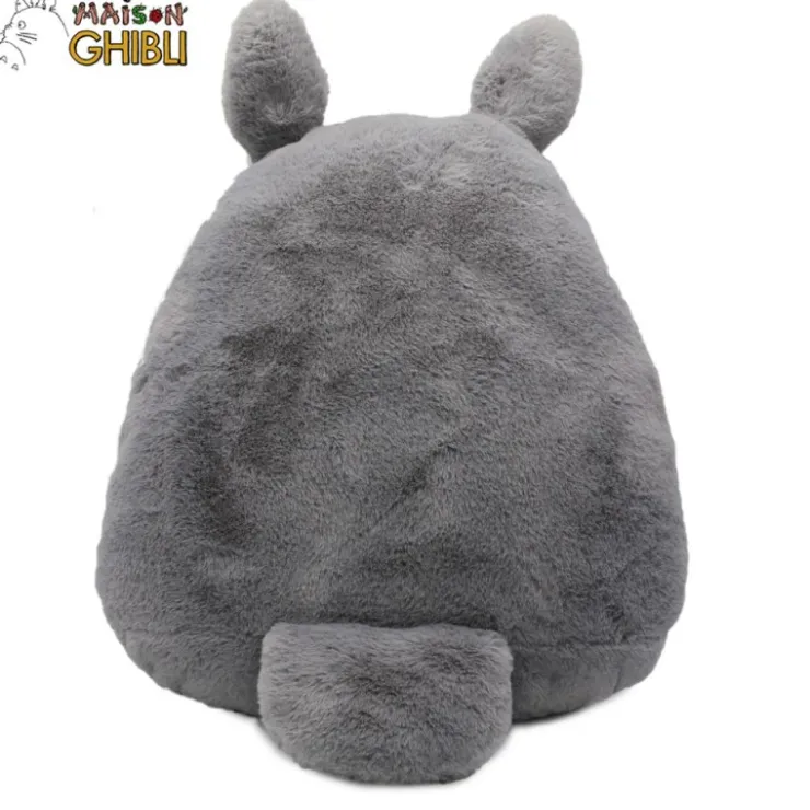 Clearance Nakayoshi Cushion Grey Totoro - My Neighbor Totoro Pillow