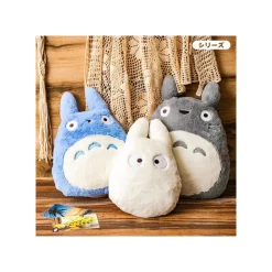 Clearance Nakayoshi Cushion Grey Totoro - My Neighbor Totoro Pillow