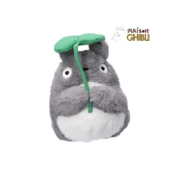 Nakayoshi Plush Big Totoro with leaf - My Neighbor Totoro Nakayoshi Plush