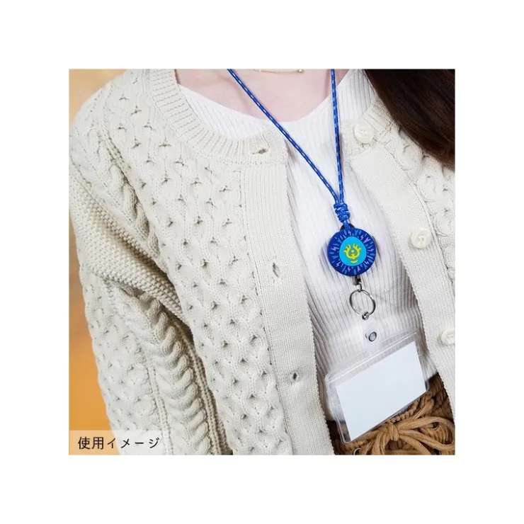 Outlet NECK STRAP WITH REEL CASTLE IN THE SKY, VOLUCITE CRYSTAL- CASTLE IN T Straps