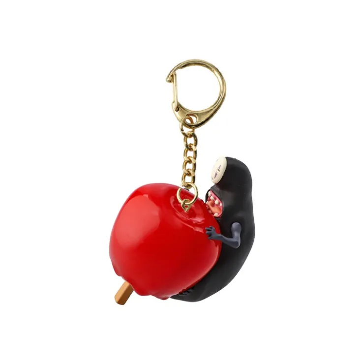 Sale No Face Candy apple Keychain - Spirited Away Keychains