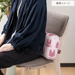 Clearance Opalised block cushion Soot Sprite silhouette  - My Neighbor Totoro Furniture