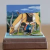 Online Paper Craft Ashitaka et Yakul - Princess Mononoke Arts And Crafts