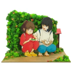 Online Paper Craft Chihiro & Haku - Spirited Away Arts And Crafts