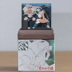 New Paper Craft San fighting - Princess Mononoke Arts And Crafts