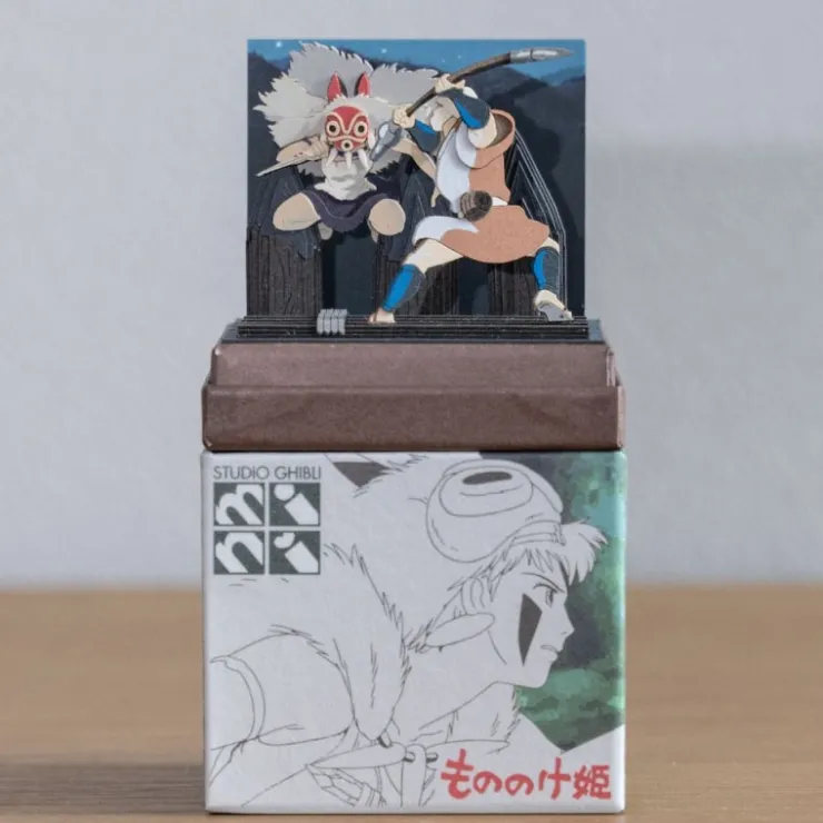 New Paper Craft San fighting - Princess Mononoke Arts And Crafts