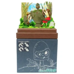 New Paper Craft Sheeta & Pazu with Robot Soldier - Castle in the Sky Arts And Crafts