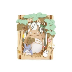 Discount Paper Theater Wood Style Totoro Dondoko - My Neighbor Totoro Arts And Crafts