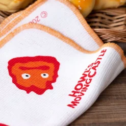 Clearance 2 pcs set Kitchen towel Calcifer - Howl's Moving Castle Kitchenware